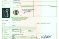 KFZ-Brief-PininfarinaFiat-Spider-124-TOeL-FX-9H